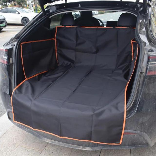 TEMU Car Trunk Mat, Use, Pet-friendly Car Seat Cover, Dog Mat For Cars, Car Trunk Liner, Durable Cargo Mat - Suitable For Cars, Suvs, And Trucks (1pc)