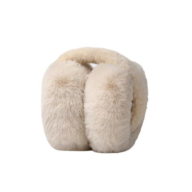 TEMU Winter Earmuffs That Are Foldable, Soft, Insulated Against The Cold, Stylish, And Provide Warmth And Thickness For Women.
