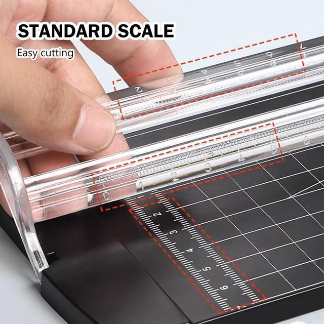 TEMU Portable A4 Paper Cutter Precision Trimmer For Photos & Crafts For Home/ Office Ideafor Scrapbooking Craft Paper Cutter Compact Paper Trimmer For Home Office Portable Precision Cutter