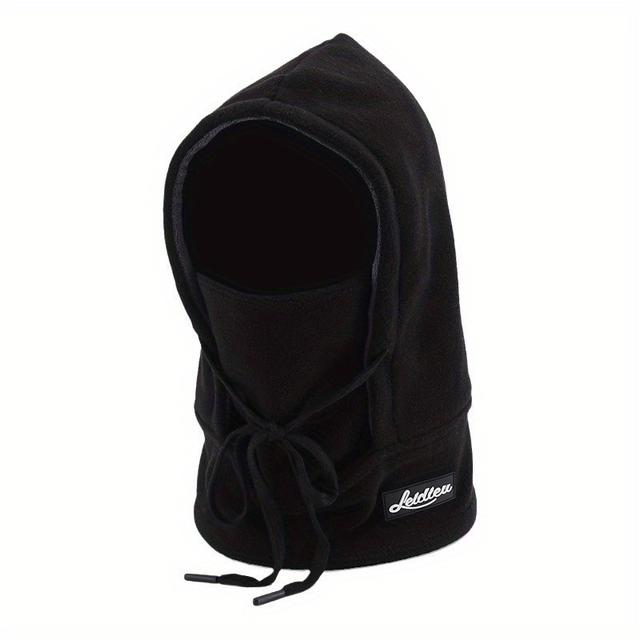 TEMU 유니섹스 가을 겨울 발라클라바 모자, 귀 보호 기능이 있는 따뜻한 플리스 사이클링 헤드커버 및 얼굴 마스크 스카프 5가지 색상