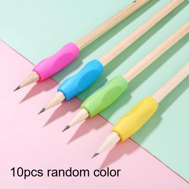 TEMU Ergonomic Adjustable Pencil Holder For Beginners, Correcting Posture And Holding Stability, Non-slip And , Suitable For Schools, Offices, Art Supplies, Desktop Pencil Holders,