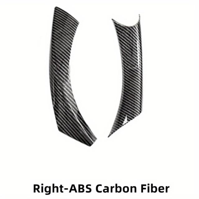 TEMU 2 unidades Padrão Fibra de Carbono Fácil Instalação Acessórios Carro de Carbono Puxador da Manípulo da Porta Esquerda/Direita para 04-12 para Bmw Série 3 E90 E91 316 318 320 325 328I