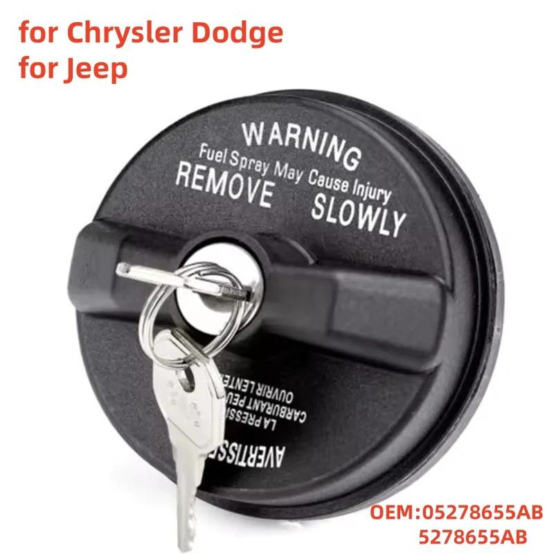 TEMU Car Locking Lock Fuel Key For For For For Challenger Grand For 1500 For Cherokee For Wrangler 05278655ab