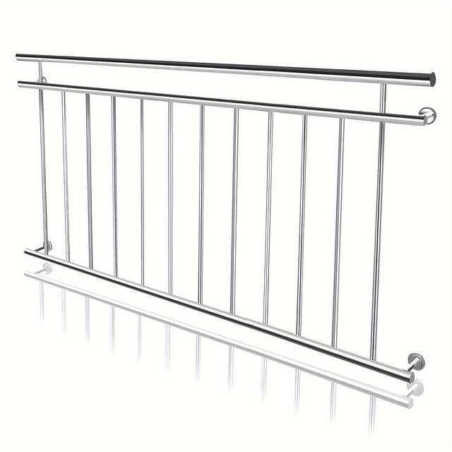 TEMU Edelstahl Geländer für Balkone, Treppen und Terrassen, für Sicherheit und Schutz