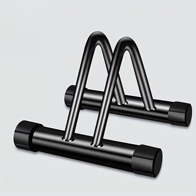 TEMU Solidny żelazny uchwyt na rower - Bez zasilania, pionowe przechowywanie roweru idealne do rowerów górskich i szosowych, podpora gruntowa - Pojedyncze opakowanie, czarny