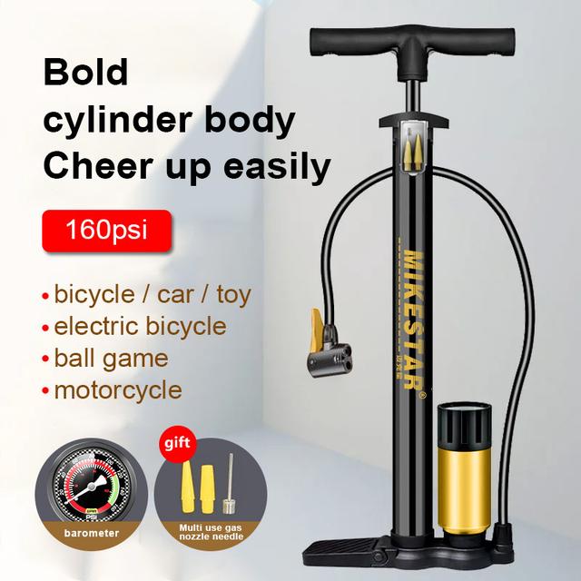 TEMU Portable High-pressure Air Pump For Home Use, Suitable For Car And Basketball Tires, As Well Bicycles, Cars, Bicycles, Motorcycles, And Basketballs