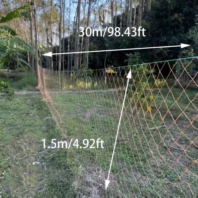 TEMU Heavy-duty Rabbit& Chicken Netting- 1pc, Fencing For Garden Protection, Poultry Safety, And