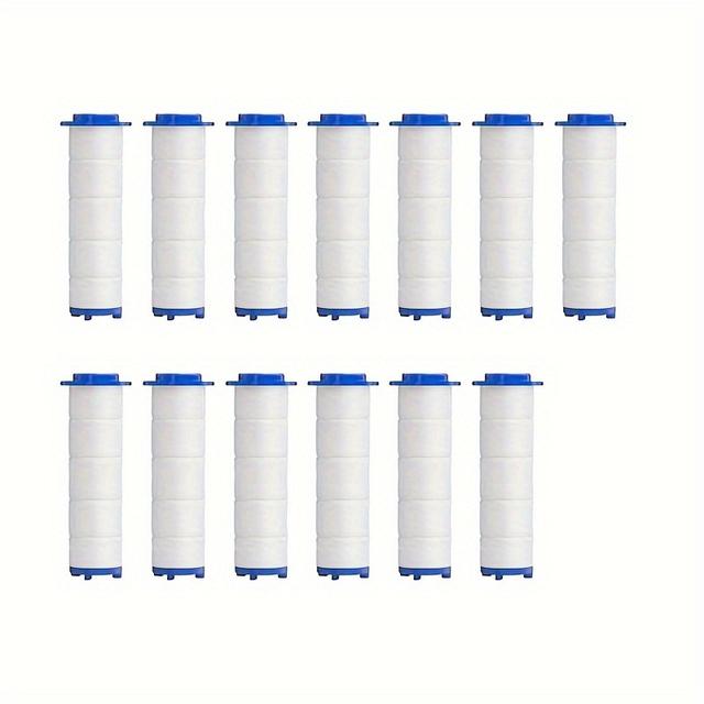 TEMU Handheld Shower Head Filter, Includes 13 Replacement Filters Designed To Effectively Eliminate And Harmful From Hard Water, Ensuring A Better Shower Experience And Skin And