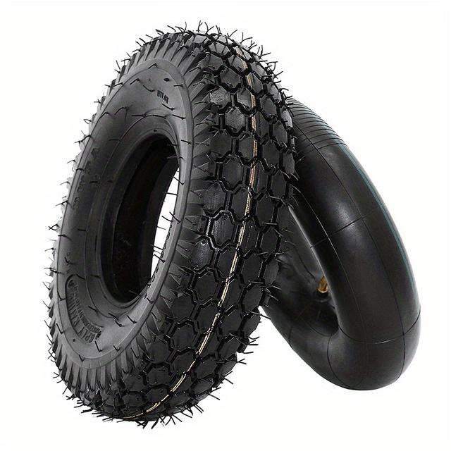 TEMU Tire Specification 4.10/3.50-5, Compatible Inner And Outer Tires For Replacing Off-road Tires On Electric Scooters. For Off-road Use
