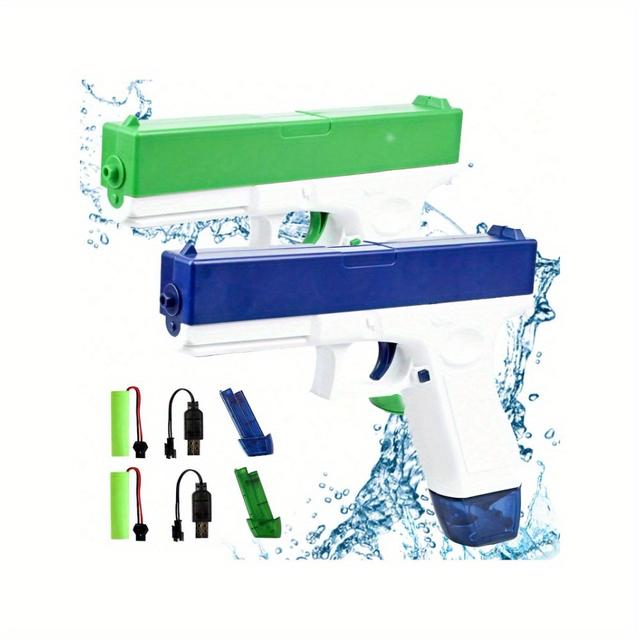 TEMU 2pcs Water Guns For Kids Adults - Water Toy Guns, , Long Range, High Capacity, Summer Swimming Pool Beach Outdoor Fighting Toys For Boys Girls