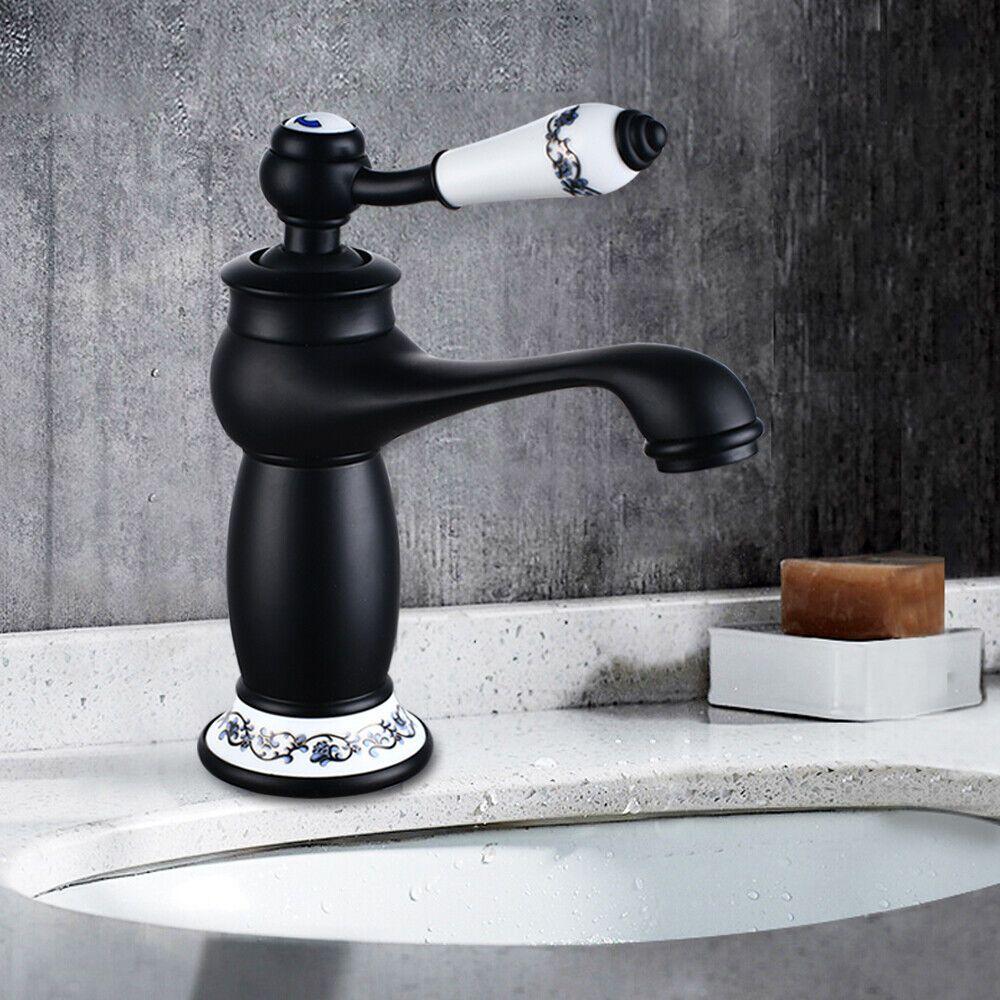 TEMU Rétro Robinet à une poignée Robinet de salle de bain Évier Robinet de cuisine