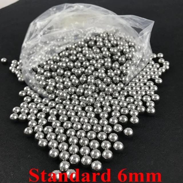 TEMU Standard 6mm Kugel Industriematerial Fahrradlager Zubehör Stahlkugel Glanzoberfläche Zubehör