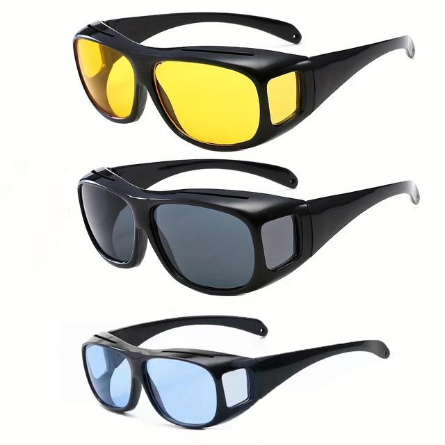 TEMU 1/3 Piece Value New Summer Fashion Glasses For - Side Lenses Stylish & Decorative Lenses - Carnival, Party, Festival &
