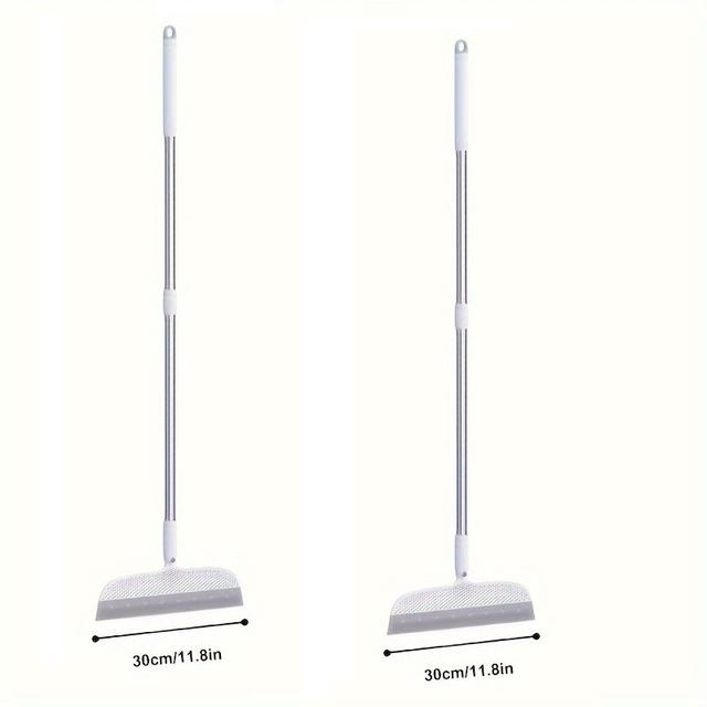 TEMU 2pcs Silicone Plastic , - Water And Removal Tool, For , , Tiles, , Pet Hair , Household Cleaning Supplies