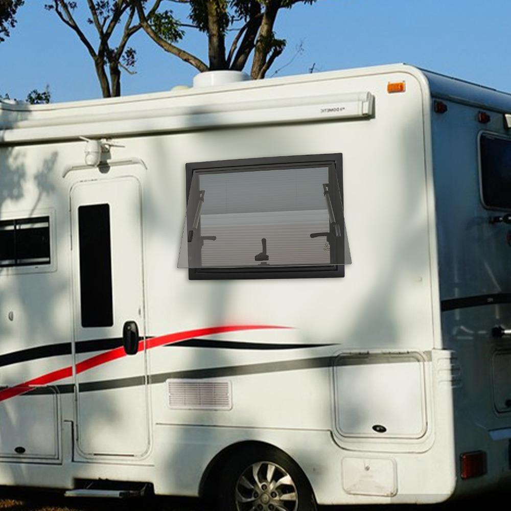 TEMU 60x45cm Room Window, Rv Exhibition Window And Screen, 4mm , Rv Side Window And Window Opening Degree Of 65 °