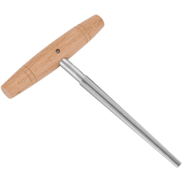 TEMU Violin Peg Hole Reamer, Tools For Repairing , And Peg Hole Reamer With A Wooden Handle Designed For 3/4 And 4/4 And Guitars