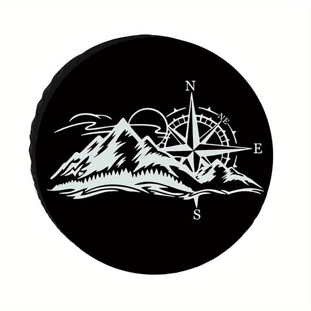 TEMU Fundas de repuesto para llanta multifuncional y con diseño minimalista, 28/30/32/34 pulgadas, ajuste duradero para la mayoría de modelos de vehículos, dobladillo elástico, fácil instalación y