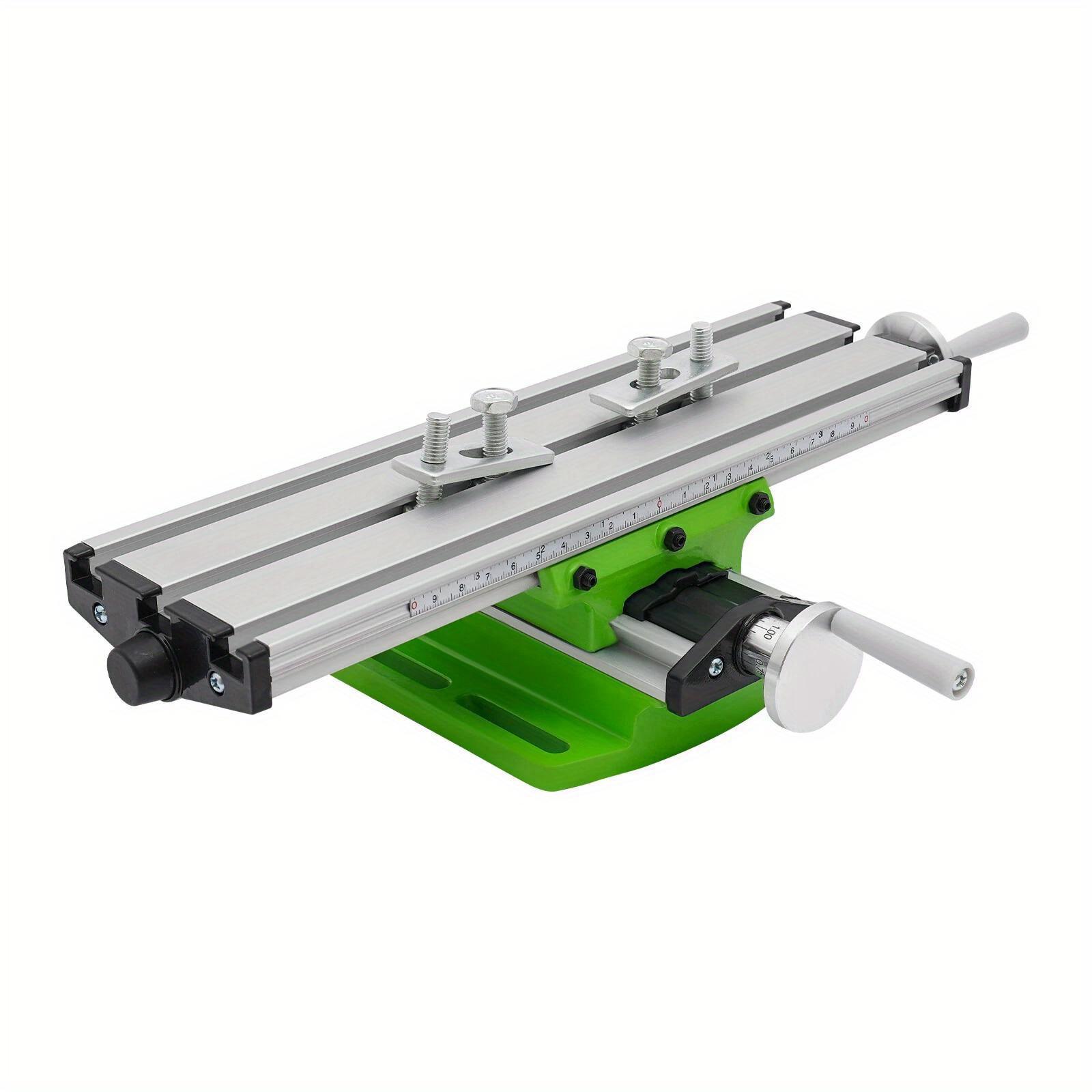 TEMU Mini Milling Machine Work Table Compound Drilling Slide Table For Bench Drill Milling Working Table X- Cross Slide Table