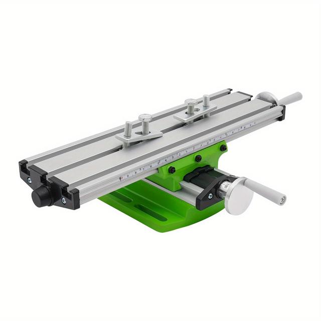 TEMU Mini Milling Machine Work Table Compound Drilling Slide Table For Bench Drill Milling Working Table X- Cross Slide Table