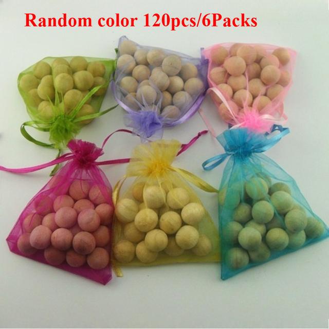 TEMU 120pcs Cedar Wood Pieces - Natural Cedar Storage Balls For Wardrobes, Drawers & Furniture - High-quality Wardrobe Accessories, High-quality Wood