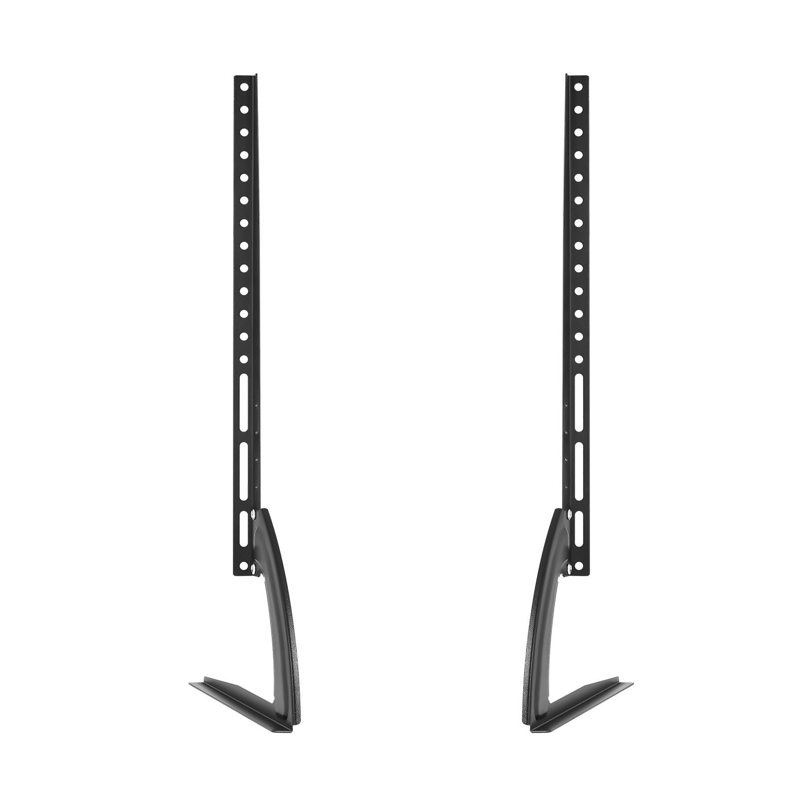 TEMU Universal Tv Stand For 32-70 Inch Flat & Curved Feet Tv Legs Tv Stand Height Adjustable Universal Tv Stand To 35kg
