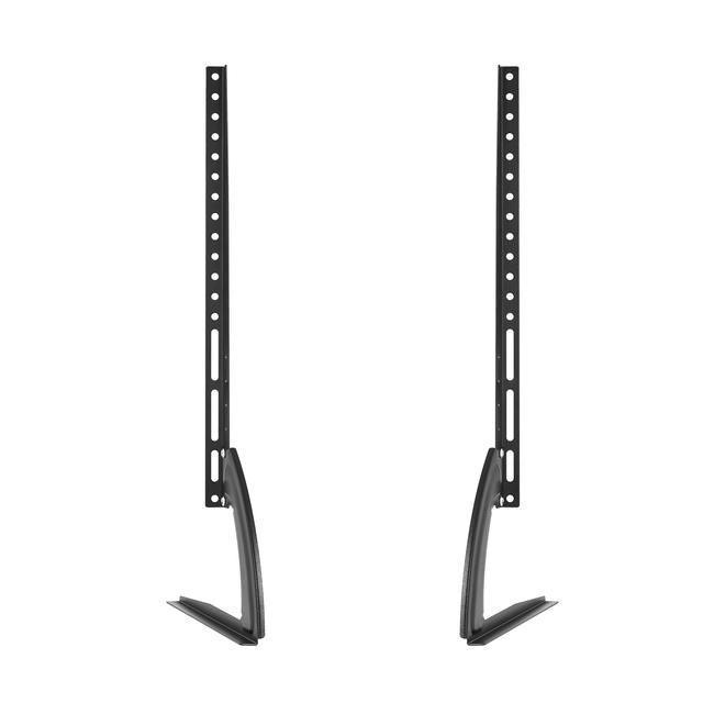 TEMU Universal Tv Stand For 32-70 Inch Flat & Curved Feet Tv Legs Tv Stand Height Adjustable Universal Tv Stand To 35kg
