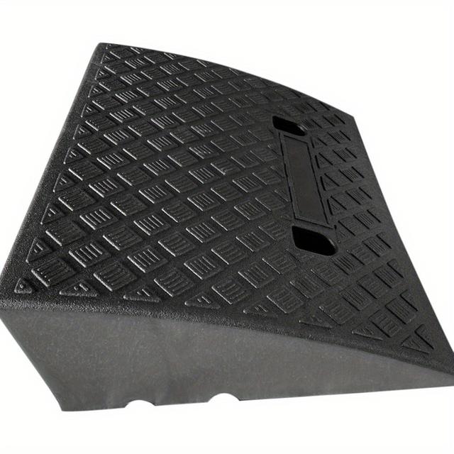 TEMU Ramps - Curb Ramps, Plastic Threshold Ramps For About Height Steps, Portable Lightweight Door Ramp Outside For Wheelchairs, For Car Trailer Truck Motorcycle