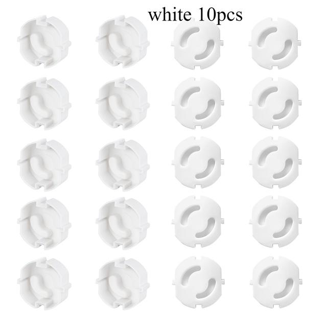 TEMU Set van 10 veiligheidsstopkappen die niet draaibaar zijn, gemakkelijk te verwijderen, essentieel voor het waarborgen van veiligheid thuis, perfect voor kerst- en Halloween-cadeaus