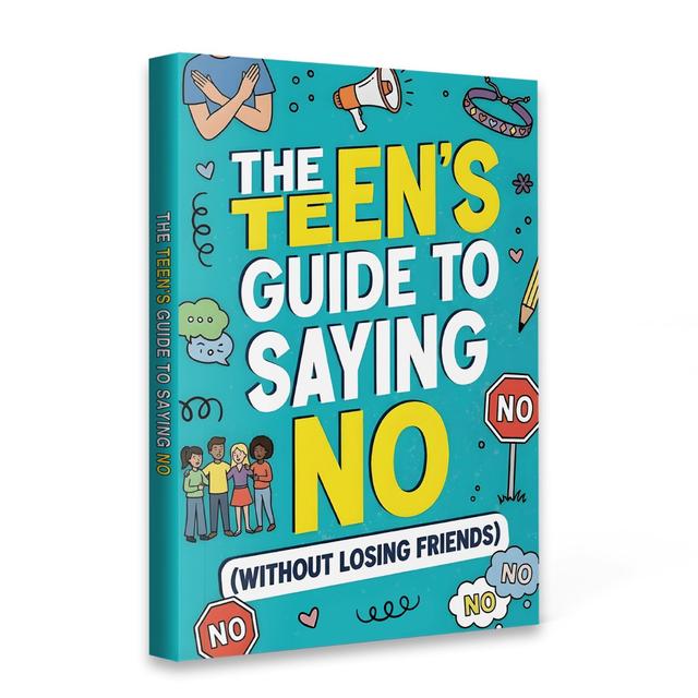 TEMU Confidence-building Book That Helps Young People Set Boundaries, Handle Peer Pressure, Protect Their Well-being, And Communicate With Respect While Maintaining Healthy Friendships