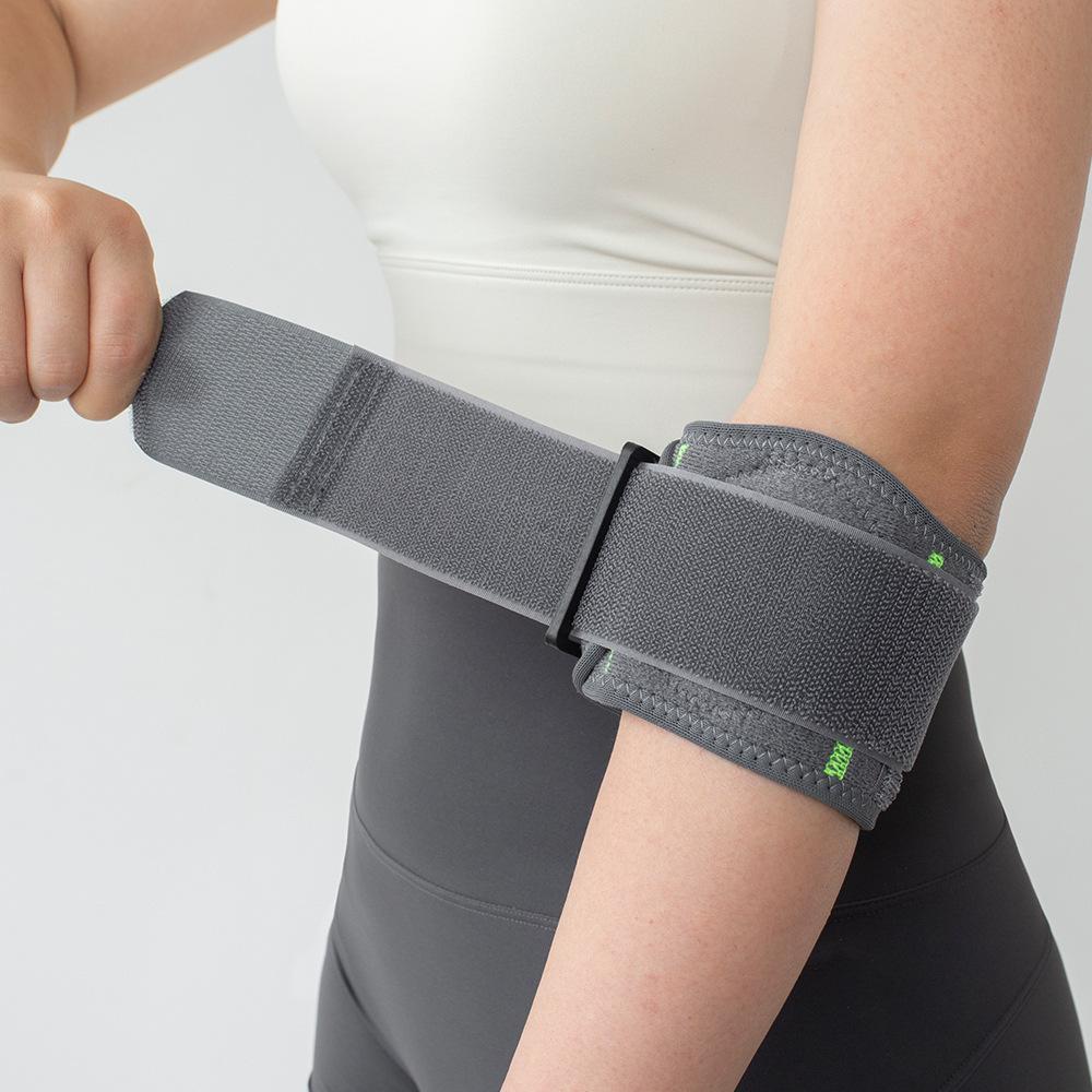TEMU 1 Manga de Codo Ajustable | Soporte de Compresión para Bádminton, Voleibol, Baloncesto, Fitness, Yoga - Poliéster,