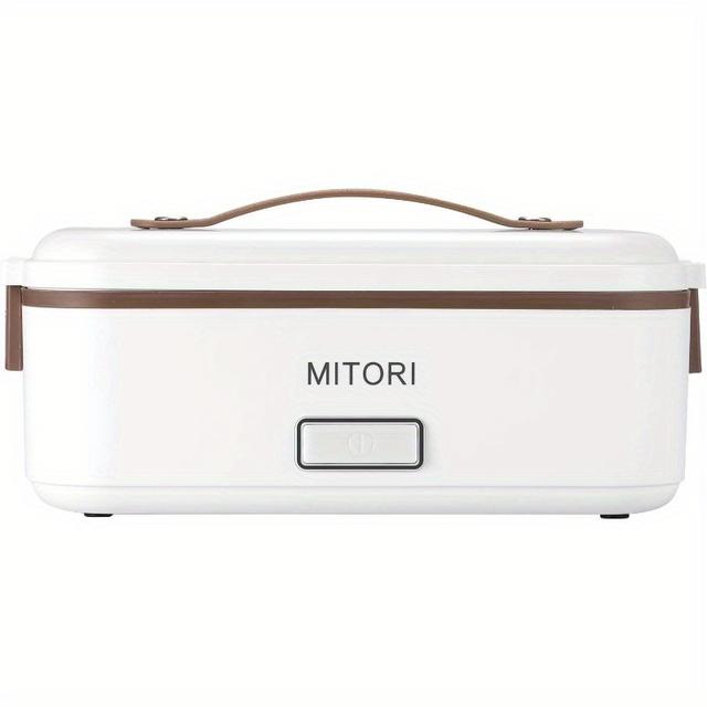 TEMU 一人用コンパクト炊飯器 - 弁当箱を温め保温する設計。単身者向け、軽量で家庭用、車中泊や緊急時に最適