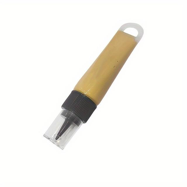 TEMU Special Golden 3d Texture Paste For Artists - Easy-to-use Gel For Sculpture And Line Drawing, Suitable For Crafts, For Art Projects, Halloween And Christmas Gifts, And Painting Supplies