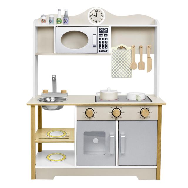 TEMU Children's Play Kitchen Set With Accessories For Diy Toy Cooking