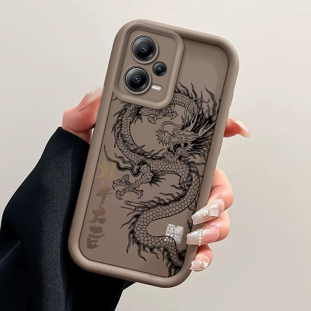 TEMU Funda para teléfono: Funda compatible con Xiaomi Poco X5, carcasa de TPU, protectora, nacional, diseño de genial, cubierta resistente a impactos
