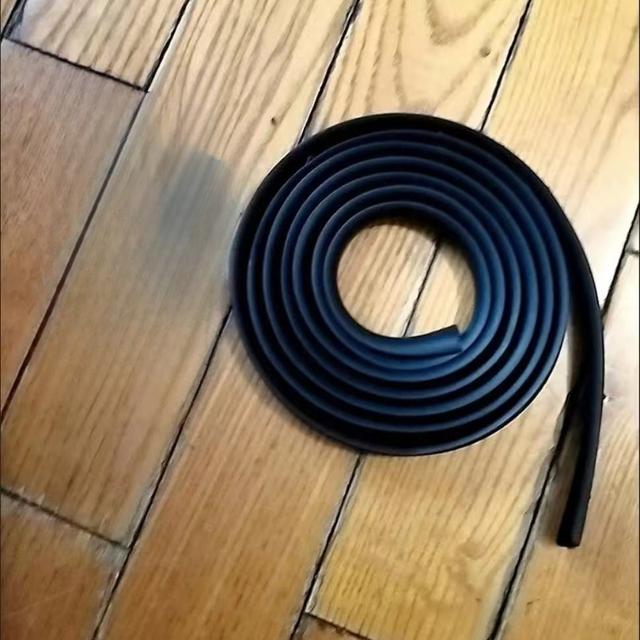 TEMU H-alakú profilú autószélvédő tömítőszalag, tartós fekete gumis szélvédő szalag, zajcsökkentő, automata első és hátsó szélvédő tömítőszalag, autók, teherautók és SUV-k számára