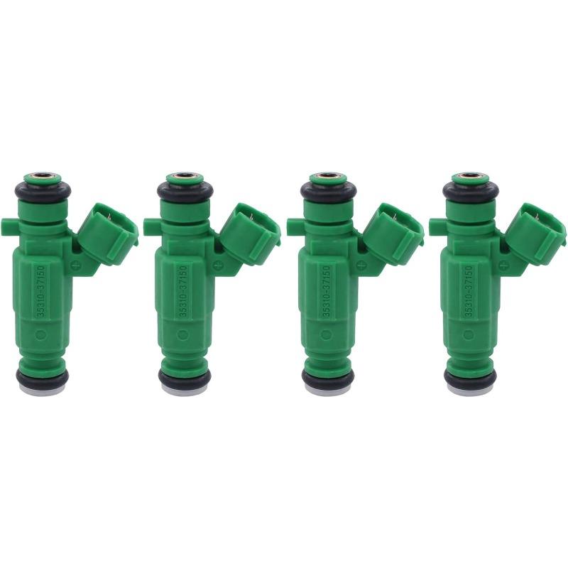 TEMU Juego de 4 inyectores de combustible para HYUNDAI Accent 2006-2011 y Kia Rio Rio5 2009-2011, 842-12255 FJ660 35310-37150 9260930004