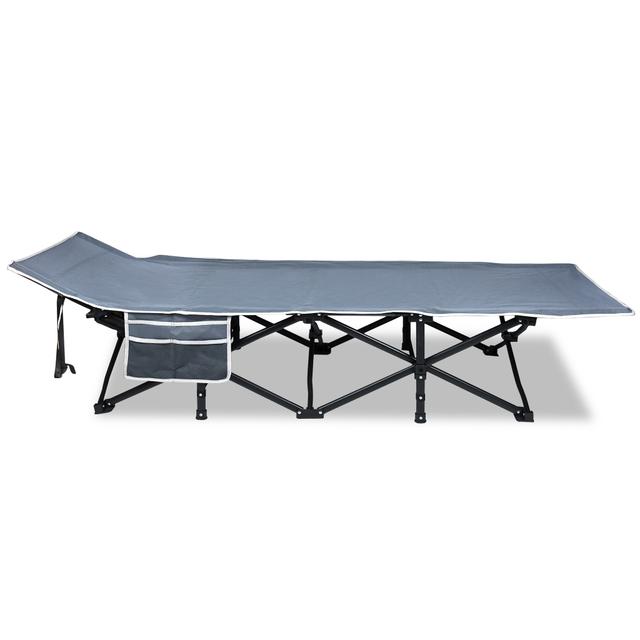 TEMU Cama de campaña portátil de 190 x 62 x 38 cm, una bolsa de transporte, ideal para viajes, camping, hogar, oficina y uso en interiores, en color