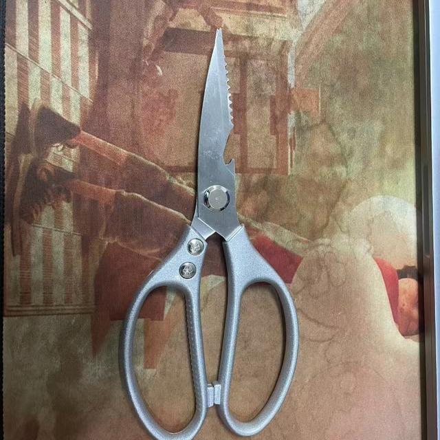 TEMU Rozsdamentes Acél Konyhai Olló | Többfunkciós, Kültéri Húsolló, , Vendéglátóipari, Vágási, Kertészeti és Vágóhídi Konyhai Eszköz