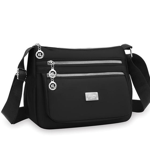 TEMU Nouveau sac décontracté multifonctionnel pour hommes et femmes, grand sac à outils, sac à bandoulière horizontal, sac à dos de voyage à bandoulière [ de la fermeture éclair aléatoire]