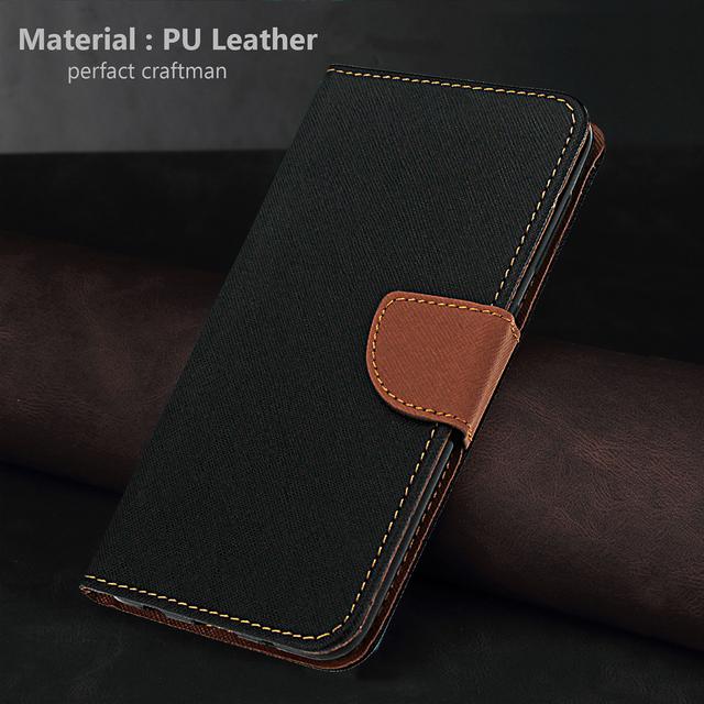 TEMU Funda para Teléfono - SHIYENA Funda Tipo Billetera para Fusion Macro Negra en de Cuero [Magnético] [Función de Soporte] [ Ranura para Tarjetas] Funda Clásica con Tapa