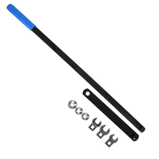 TEMU 8-teiliger Hochleistungs-Kfz-Riemensatz-Werkzeugsatz mit Antriebsschlüsseln, Einstellspanner & Steckschlüsselsatz – Bau, kompatibel mit Serpentinenriemen