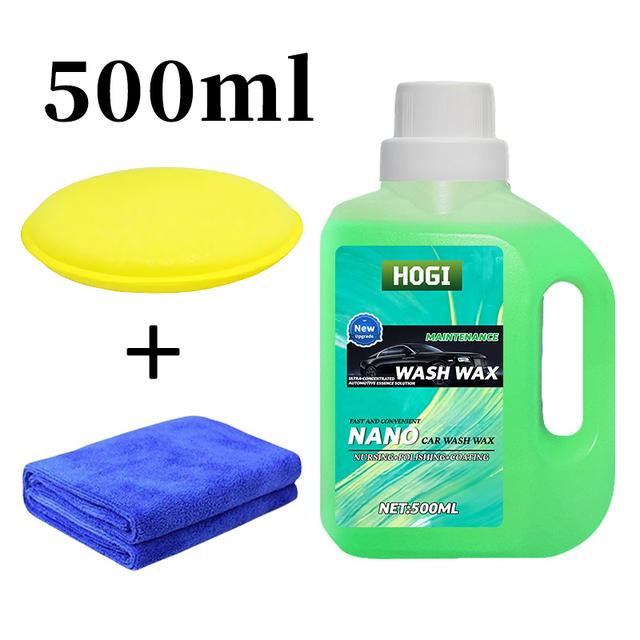 TEMU 500ml Car Wash Soap With High Concentration , Ceramic Coating Builder And , Soap For Car Paint Protection, Care Kit For All