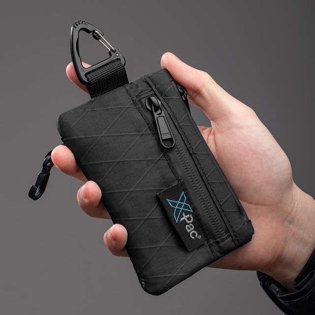 TEMU Compact Card & Key Pouch, Fabric, Ykk Zipper Coin Pouch, Compartment Organizer For Cards, , , Keys, Lightweight Small Travel Wallet For Commuting, Outdoor Activities, Travel, Or Minimalist .