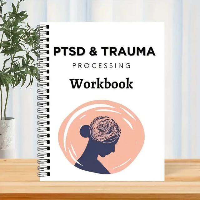 TEMU Ptsd Treatment Planner And Trauma Workbook | Relax Organizer | Safety Plan Tips | Adult Trauma Worksheets
