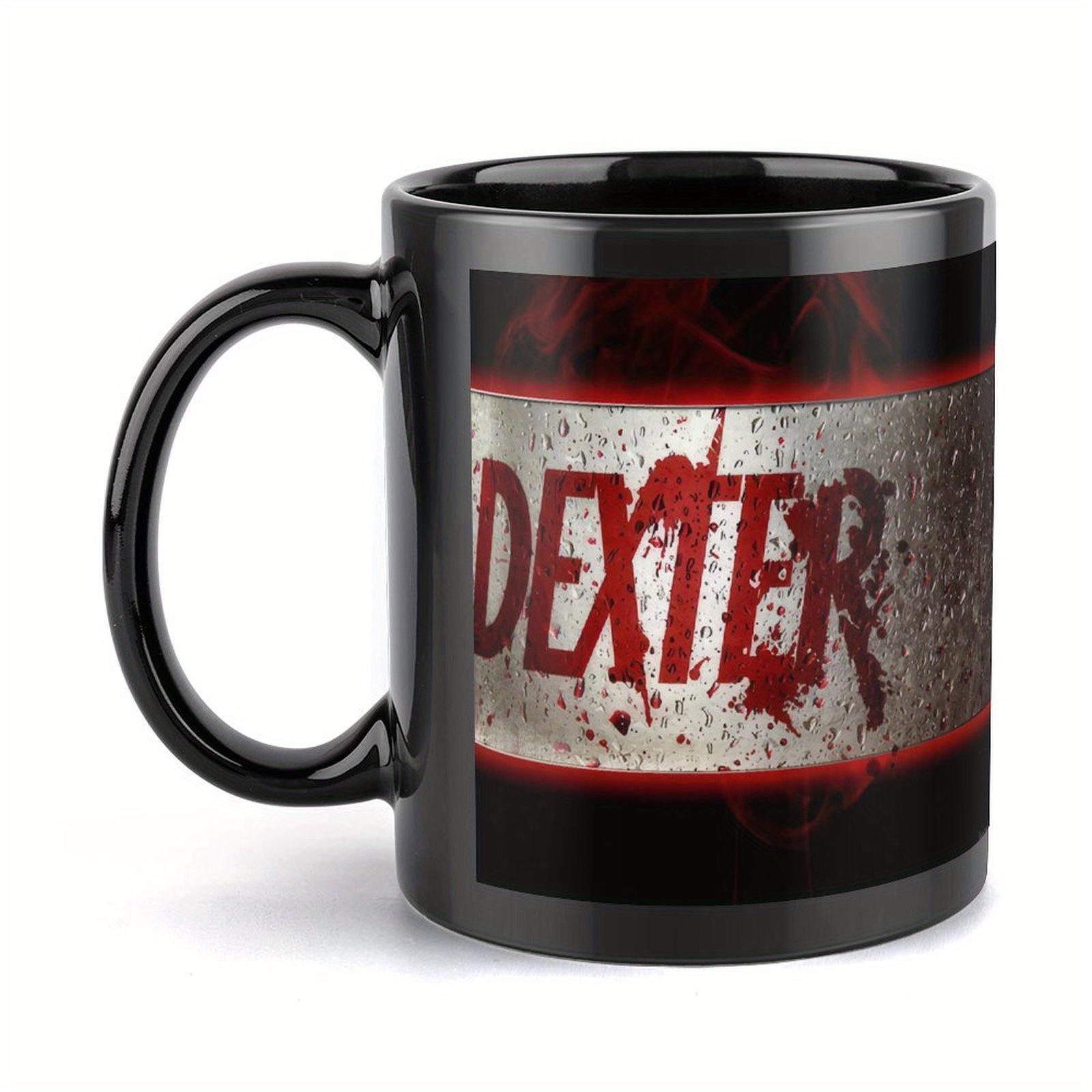 TEMU Single 11oz Ceramic Mug - A Double-sided Printed Cup Suitable For Coffee, Tea, Milk, And Water, Perfect For Decorative Use In Office And Home Settings