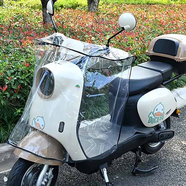 TEMU Een Opvouwbare Elektrische Voertuig Windscherm Cover voor Accu Motorfietsen, Geschikt voor Alle Seizoenen, , Ideaal voor Buiten Rijden en Fietsuitrusting