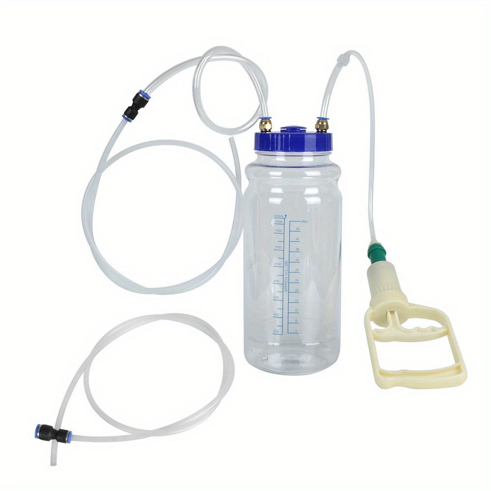 TEMU 2L Accesorios para Auto Bomba de Vacío 1pc Herramienta de de Succión Bomba Manual Universal Artefacto para Cambio de Aceite