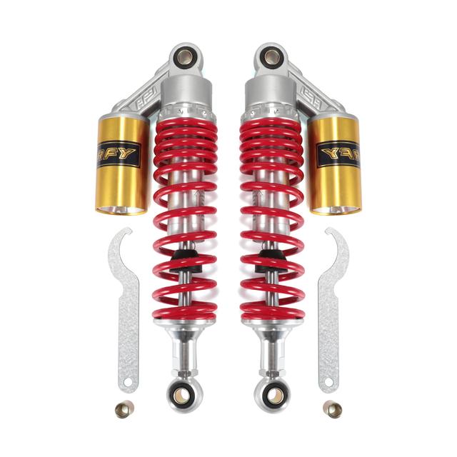 TEMU 320mm 12.5inch Red Motorcycle Shock Absorber, Accessories Suspensation Protector For Motorbike, Motorbike Protection Falling Kits