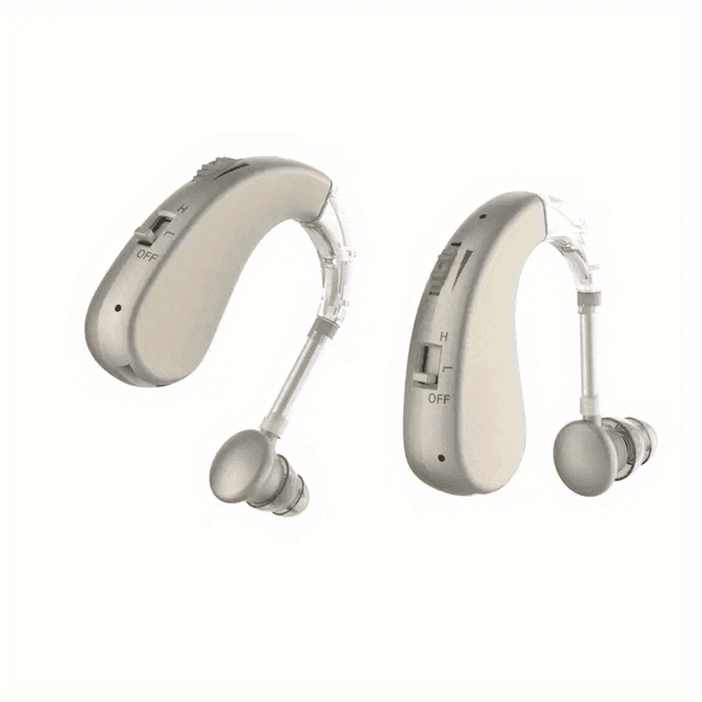 TEMU 2 Hearing Amplifiers With Usb Charging, Operating Voltage Up To 36v, Featuring A Lithium Polymer Battery For Improved , Facilitating .