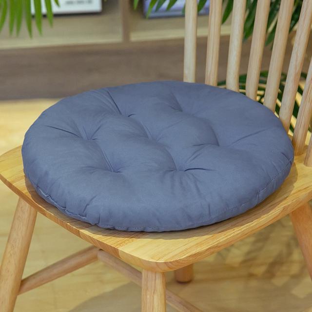 TEMU 1pc, Sofa Cushion, Round Seat Cushion, Dining Chair Cushion, Soft Tatami Cushion